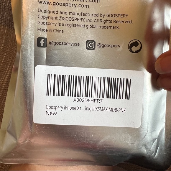 Goospery XS Max Phone Case with Card Holder - Picture 4 of 4